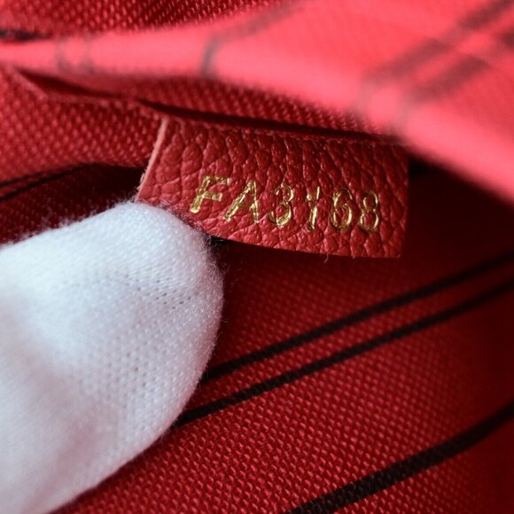 LOUIS VUITTON Montaigne MM 2Way Hand Bag Monogram Empreinte - Picture 14 of 15